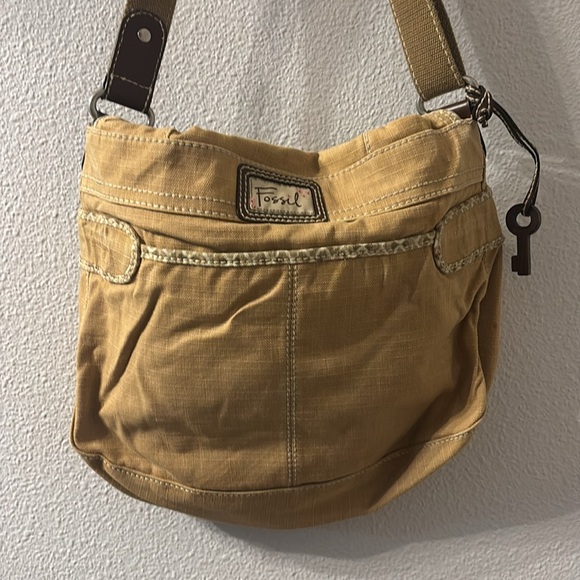 Fossil Y2K canvas messenger bag - Picture 7 of 9